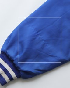 画像11: 〜90's Holloway NYLON BACK PRINT QUILTED LINING SNAP BLOUSON with PATCH "MADE IN USA" (11)