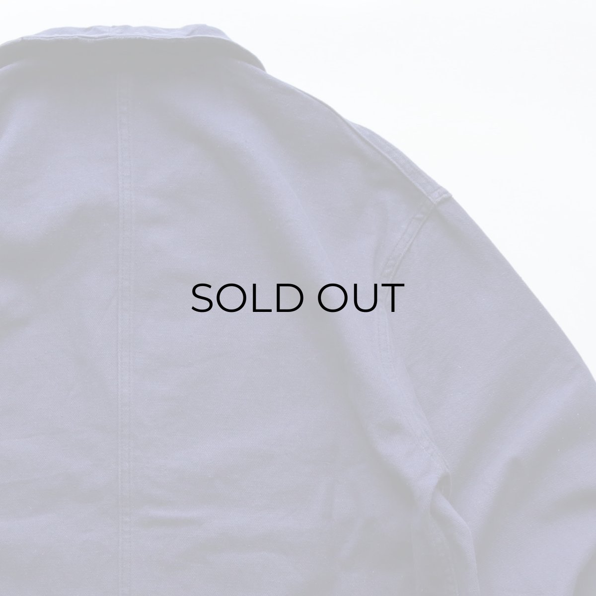 画像5: 60's LE PELERIN COTTON DRILL FRENCH WORK JACKET (5)