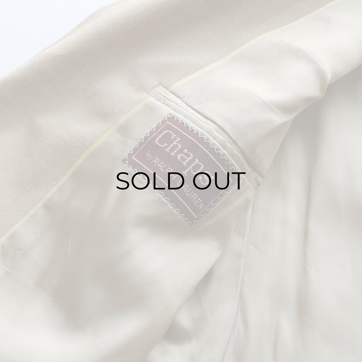 画像8: 80's Chaps by Ralph Lauren HOPSACK TAILORED BLAZER (8)