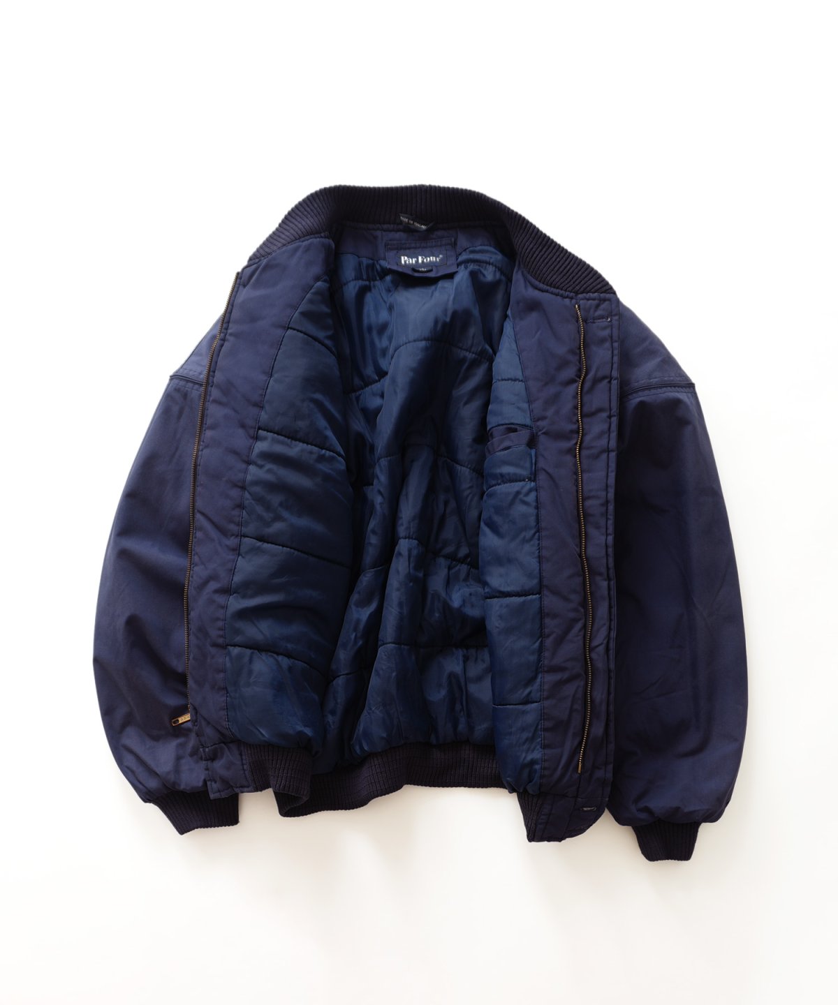 画像2: 〜90's Par Four PADDED ZIP CUP SHOULDER BLOUSON (2)