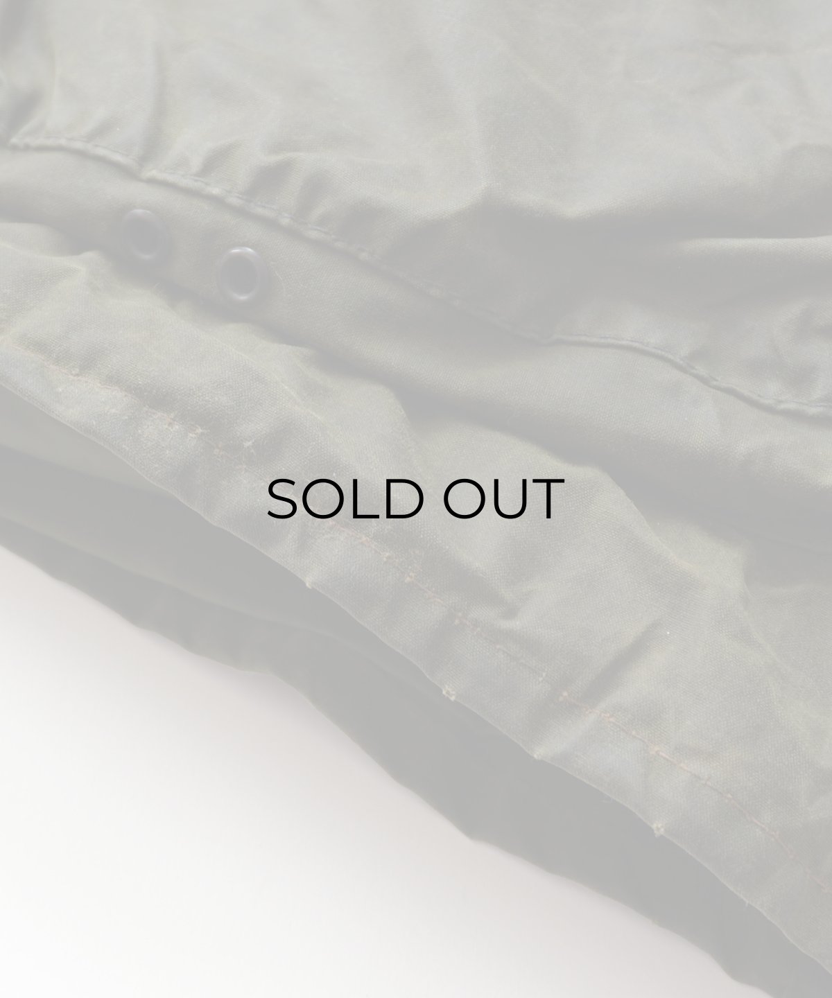 画像25: OLD Barbour "BORDER" WAXED COTTON FIELD COAT with HOOD "MADE IN ENGLAND" (25)