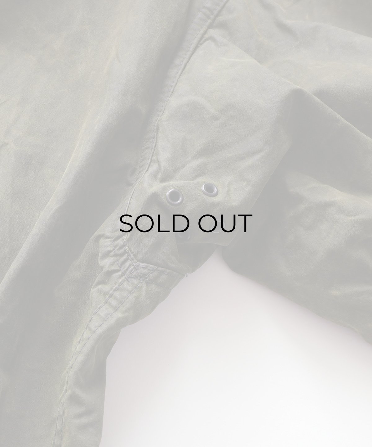 画像19: OLD Barbour "BORDER" WAXED COTTON FIELD COAT with HOOD "MADE IN ENGLAND" (19)