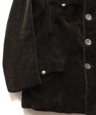 画像5: 〜50's LCD HEAVY COTTON WIDE WALE CORDUROY COTTON CHECK FLANNEL LINING FRENCH HUNTING JACKET (5)