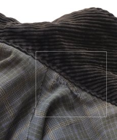 画像18: 〜50's LCD HEAVY COTTON WIDE WALE CORDUROY COTTON CHECK FLANNEL LINING FRENCH HUNTING JACKET (18)