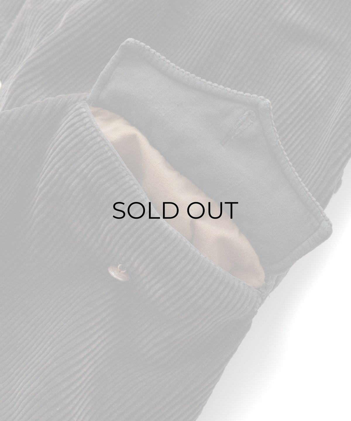 画像11: 〜50's LCD HEAVY COTTON WIDE WALE CORDUROY COTTON CHECK FLANNEL LINING FRENCH HUNTING JACKET (11)