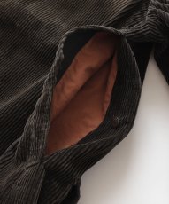 画像12: 〜50's LCD HEAVY COTTON WIDE WALE CORDUROY COTTON CHECK FLANNEL LINING FRENCH HUNTING JACKET (12)