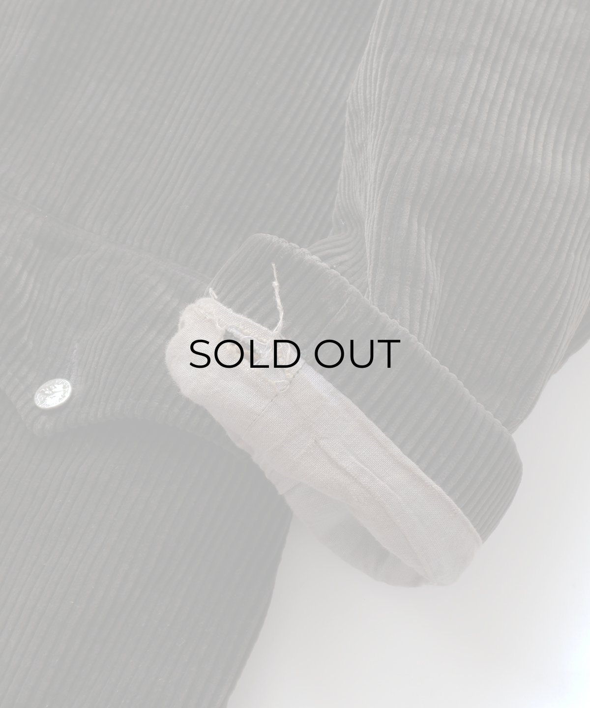 画像20: 〜50's LCD HEAVY COTTON WIDE WALE CORDUROY COTTON CHECK FLANNEL LINING FRENCH HUNTING JACKET (20)