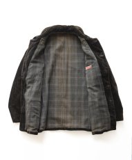 画像2: 〜50's LCD HEAVY COTTON WIDE WALE CORDUROY COTTON CHECK FLANNEL LINING FRENCH HUNTING JACKET (2)