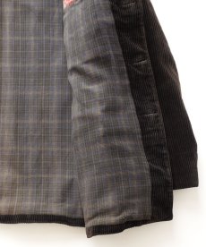 画像15: 〜50's LCD HEAVY COTTON WIDE WALE CORDUROY COTTON CHECK FLANNEL LINING FRENCH HUNTING JACKET (15)