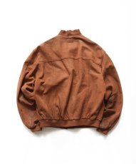 画像3: 90's Timberland NUBUCK LEATHER ZIP BLOUSON (3)