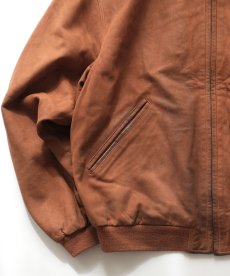 画像5: 90's Timberland NUBUCK LEATHER ZIP BLOUSON (5)