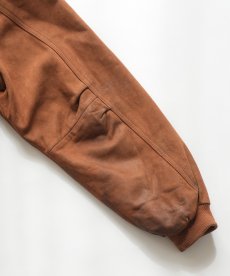 画像10: 90's Timberland NUBUCK LEATHER ZIP BLOUSON (10)