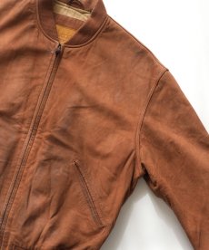 画像4: 90's Timberland NUBUCK LEATHER ZIP BLOUSON (4)