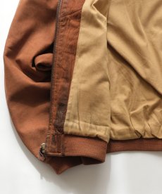 画像9: 90's Timberland NUBUCK LEATHER ZIP BLOUSON (9)