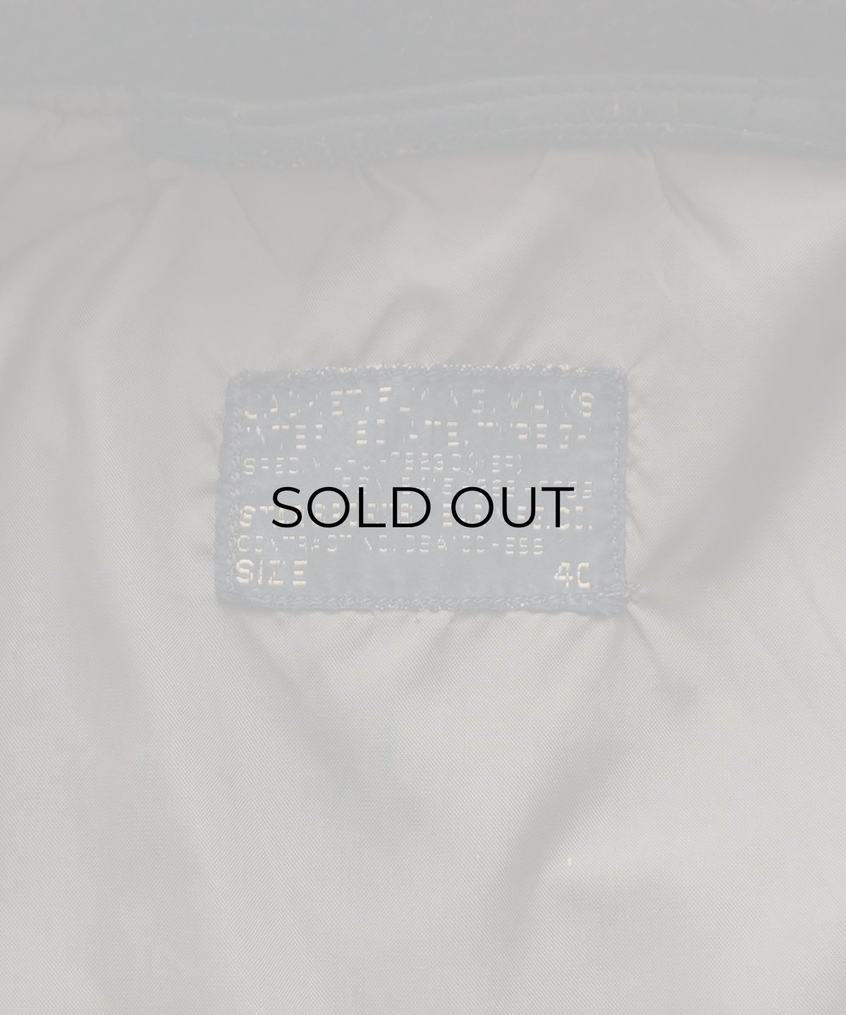 画像14: 60's US NAVY "G-1" GOATSKIN LEATHER MOUTON COLLAR ZIP FLIGHT JACKET (14)