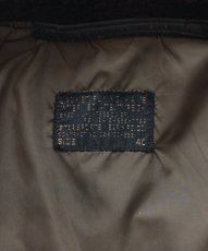 画像14: 60's US NAVY "G-1" GOATSKIN LEATHER MOUTON COLLAR ZIP FLIGHT JACKET (14)