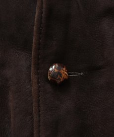 画像12: 70's MONTGOMERY WARD NUBUCK LEATHER CAR COAT with BOA LINER (12)