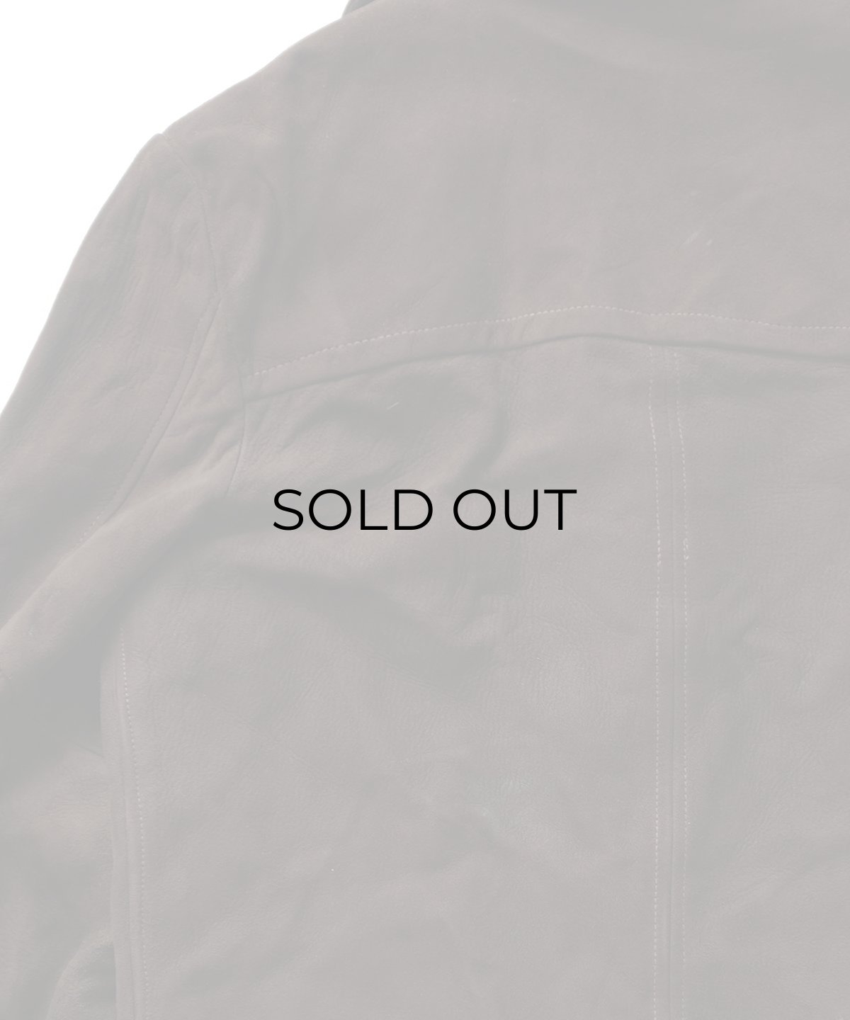 画像9: 70's MONTGOMERY WARD NUBUCK LEATHER CAR COAT with BOA LINER (9)