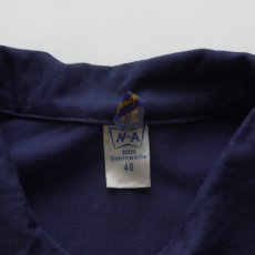 画像6: OLD N und A COTTON HERRINGBONE TWILL GERMAN WORK JACKET "ONE WASHED" (6)