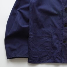 画像5: OLD N und A COTTON HERRINGBONE TWILL GERMAN WORK JACKET "ONE WASHED" (5)