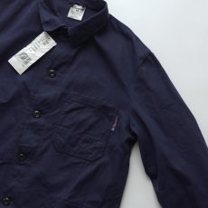 画像4: OLD Pionier COTTON DRILL GERMAN WORK JACKET "ONE WASHED" (4)