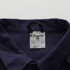 画像6: OLD Pionier COTTON DRILL GERMAN WORK JACKET "ONE WASHED" (6)