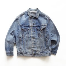 画像1: 80's LEVI'S 57508 DENIM 4-POCKET TRUCKER JACKET "MADE IN USA" (1)