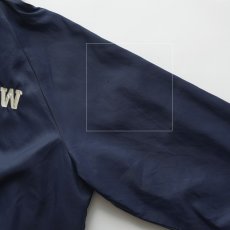 画像10: 80's HARTWELL NYLON BACK PRINT FLANNEL LINED SNAP COACH JACKET "HARBORVIEW CITIZEN'S PATROL" "MADE IN USA" (10)