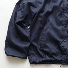 画像5: 80's HARTWELL NYLON BACK PRINT FLANNEL LINED SNAP COACH JACKET "HARBORVIEW CITIZEN'S PATROL" "MADE IN USA" (5)