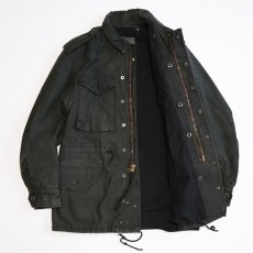 画像2: 60's US ARMY M-51 COTTON NYLON SATEEN FIELD JACKET "OVER DYE" (2)