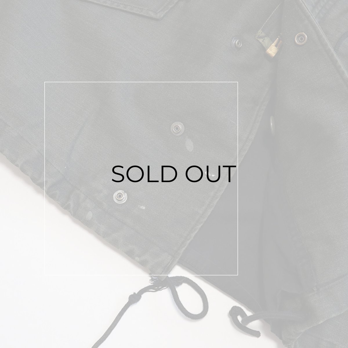 画像10: 60's US ARMY M-51 COTTON NYLON SATEEN FIELD JACKET "OVER DYE" (10)