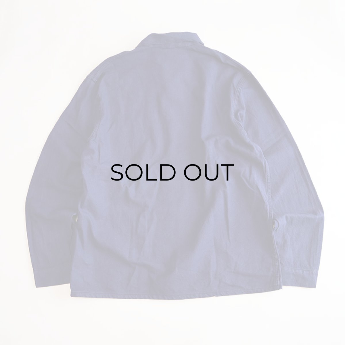 画像2: OLD UNKNOWN BRAND COTTON TWILL EURO WORK JACKET (2)