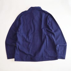 画像2: OLD UNKNOWN BRAND COTTON TWILL EURO WORK JACKET (2)