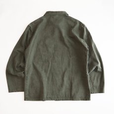 画像2: OLD a Pionier COTTON HERRINGBONE TWILL GERMAN WORK JACKET (2)