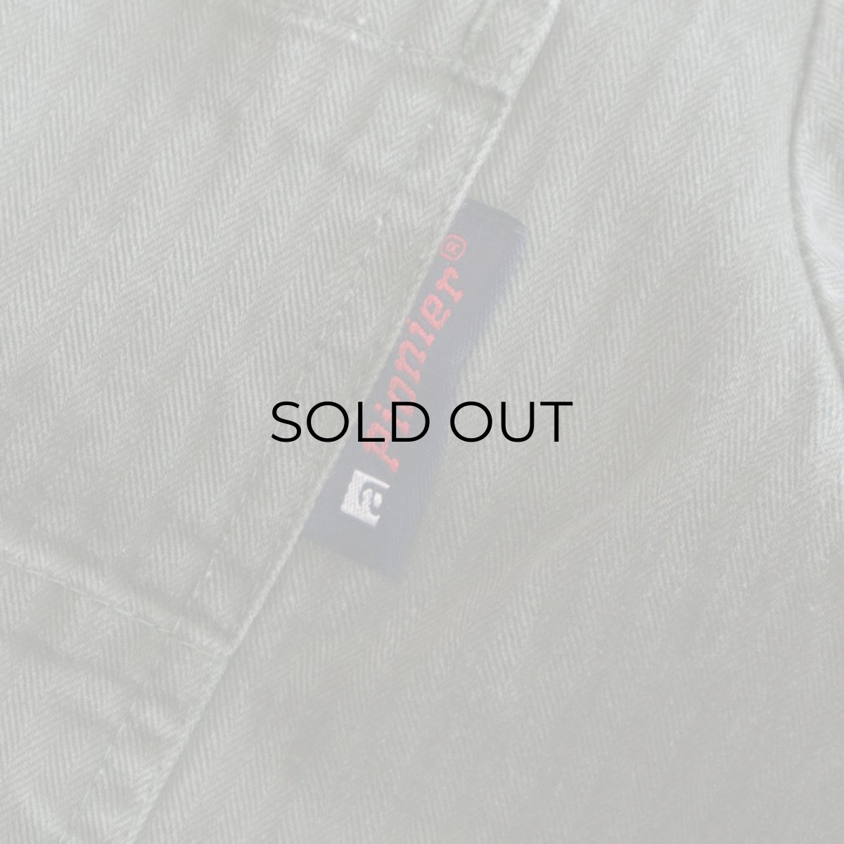 画像7: OLD a Pionier COTTON HERRINGBONE TWILL GERMAN WORK JACKET (7)