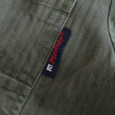 画像7: OLD a Pionier COTTON HERRINGBONE TWILL GERMAN WORK JACKET (7)