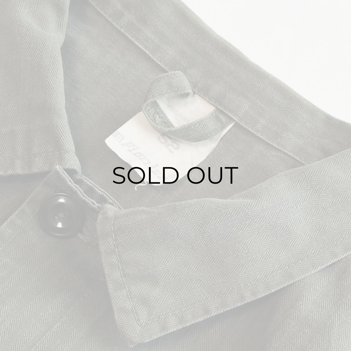 画像6: OLD a Pionier COTTON HERRINGBONE TWILL GERMAN WORK JACKET (6)