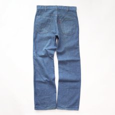 画像4: 80's LEVI'S 547 Lt.Oz DENIM FLARE PANTS "made in USA" 【W32 x L31 程度】 (4)