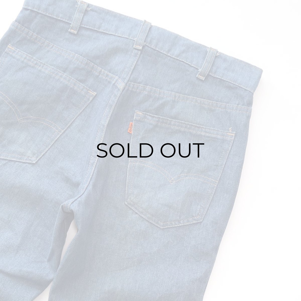 画像12: 80's LEVI'S 547 Lt.Oz DENIM FLARE PANTS "made in USA" 【W32 x L31 程度】 (12)