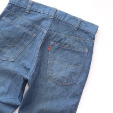 画像12: 80's LEVI'S 547 Lt.Oz DENIM FLARE PANTS "made in USA" 【W32 x L31 程度】 (12)