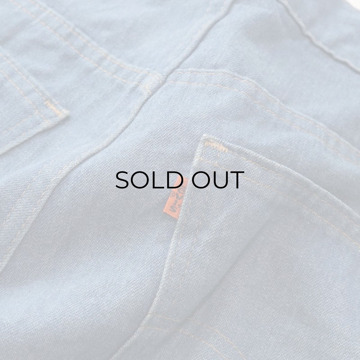 画像13: 80's LEVI'S 547 Lt.Oz DENIM FLARE PANTS "made in USA" 【W32 x L31 程度】 (13)