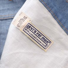 画像14: 80's LEVI'S 547 Lt.Oz DENIM FLARE PANTS "made in USA" 【W32 x L31 程度】 (14)