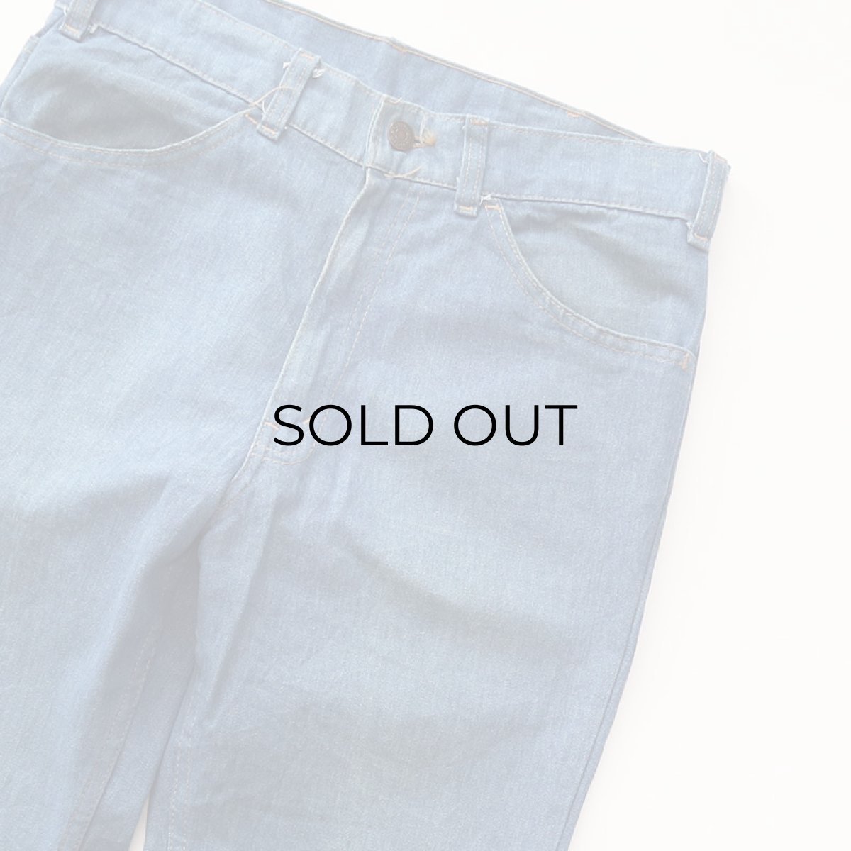 画像5: 80's LEVI'S 547 Lt.Oz DENIM FLARE PANTS "made in USA" 【W32 x L31 程度】 (5)