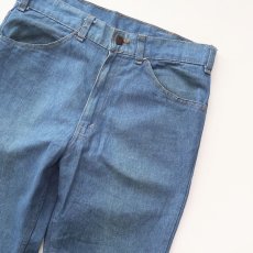 画像5: 80's LEVI'S 547 Lt.Oz DENIM FLARE PANTS "made in USA" 【W32 x L31 程度】 (5)