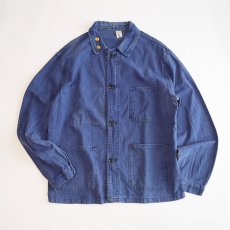 画像1: OLD LE MONT CARMEL COTTON TWILL FRENCH WORK JACKET (1)