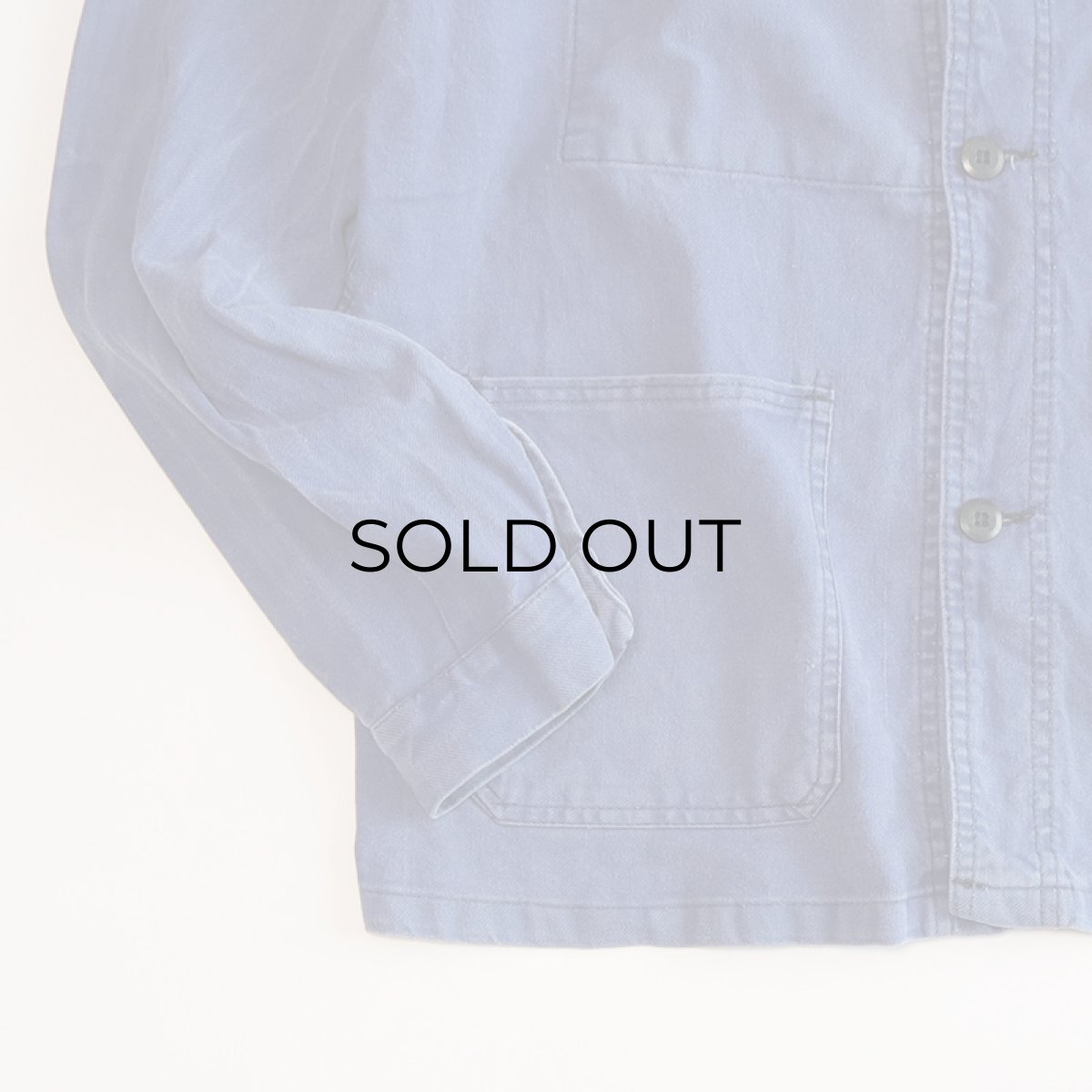 画像5: OLD LE MONT CARMEL COTTON TWILL FRENCH WORK JACKET (5)