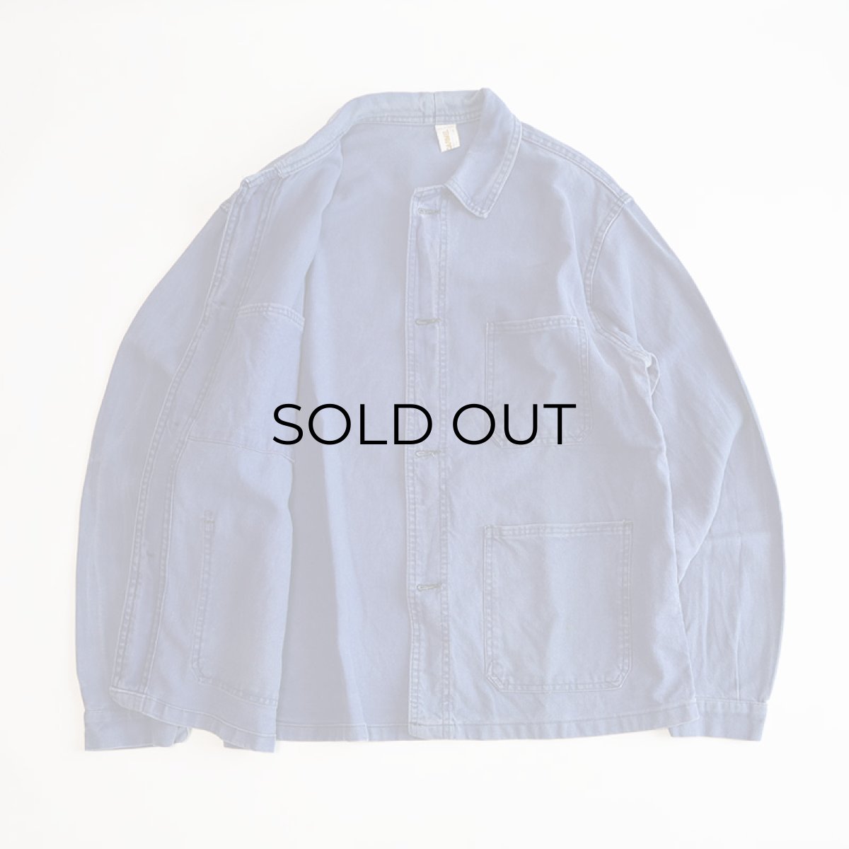 画像3: OLD LE MONT CARMEL COTTON TWILL FRENCH WORK JACKET (3)