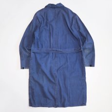 画像2: OLD UNKNOWN BRAND COTTON TWILL EURO WORK COAT (2)