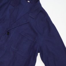 画像3: OLD UNKNOWN BRAND COTTON TWILL EURO WORK COAT (3)