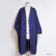 画像11: OLD UNKNOWN BRAND COTTON TWILL EURO WORK COAT (11)